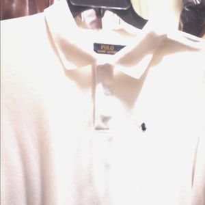 White short sleeve Ralph Lauren polo shirt